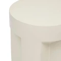 Stolik pomocniczy ceramiczny Kriz, kremowy - Atmosphera