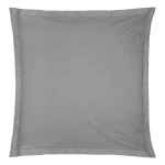 Bawełniana poszewka na poduszkę 63x63, Oeko-Tex, szara - Atmosphera
