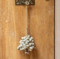 Chwost zawieszka Grey Shell Tassel BAZAR BIZAR