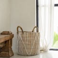 Kosz z trawy morskiej Straight Macrame L - Bazar Bizar