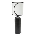 Lampa stołowa z abażurem z bawełny organicznej 59 - PR Home