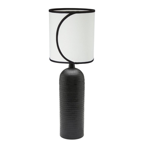 Lampa stołowa z abażurem z bawełny organicznej 59 - PR Home