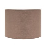 Abażur lniany Sara Selected Ø35, Mocca - PR Home