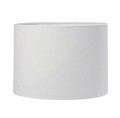 Abażur biały do lampy stojącej Sara Classic Ø35, bawełniany - PR Home