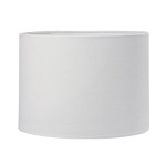 Abażur biały do lampy stojącej Sara Classic Ø35, bawełniany - PR Home
