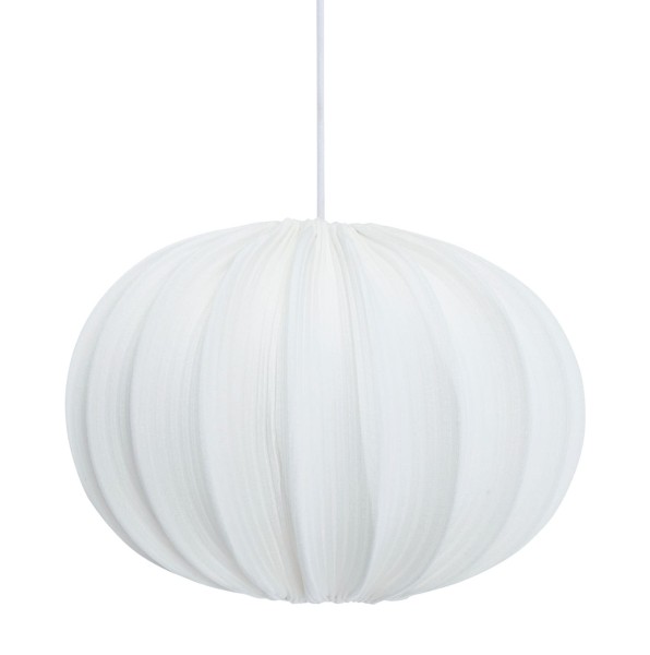 Abażur do lampy wiszącej Hilma Jersey Ø40, biały - PR Home