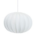 Abażur do lampy wiszącej Hilma Jersey Ø60, biały - PR Home