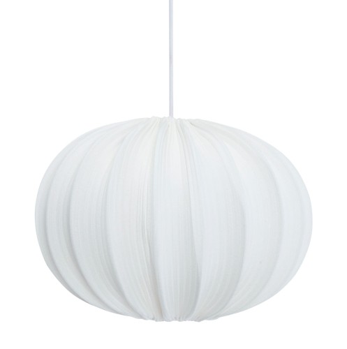 Abażur do lampy wiszącej Hilma Jersey Ø60, biały - PR Home