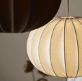 Abażur do lampy wiszącej Hilma Jersey Ø40, biały - PR Home