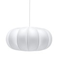 Lampa wisząca z abażurem, Dalia Ø40, biała - PR Home