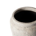 Osłonka na doniczkę z terakoty Luna 28, szara - Muubs