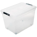Pojemnik z pokrywką Solutions 66x47x46, transparentny - 5five