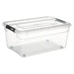 Pojemnik z pokrywką Solutions 58x38x26, transparentny - 5five