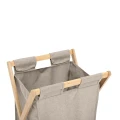 Składany kosz na pranie stojący Tidy Box 50L, szary - 5five