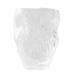 Szklany wazon o organicznym kształcie Mud Clear - Muubs