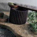 Marmurowa taca o organicznym kształcie Suji Sand - Muubs