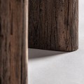 Drewniany stolik kawowy, w stylu wabi sabi Toigne - Vical