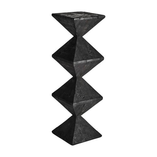 Postument dekoracyjny we wzór klepsydry Vievy, drewniany - Vical