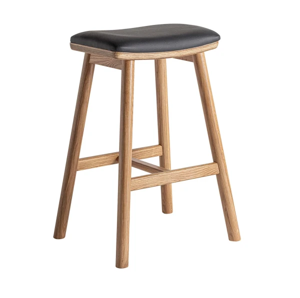 Hoker drewniany tapicerowany Marciac - Vical