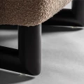 Designerski fotel tapicerowany Irvin - Vical