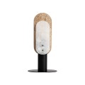 Designerska lampa stołowa z trawertynu Tetbury - Vical
