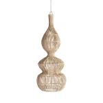 Dekoracyjna lampa sufitowa rattanowa 86cm - Vical