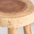 Taboret drewniany z suar Clues - Vical