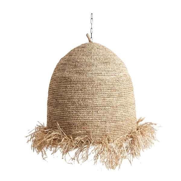 Lampa wisząca pleciona z rafii Ø40 - Vical
