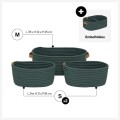 Koszyczki do łazienki Duo Ficus, 3 szt - 5five