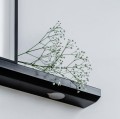 Wąska półka na obrazy Floating 72x7, sosna czarna - EKTA Living