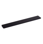Wąska półka na obrazy Floating 72x7, sosna czarna - EKTA Living