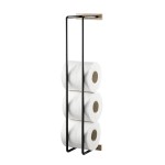Wieszak na papier toaletowy Bathroom, dąb naturalny - EKTA Living