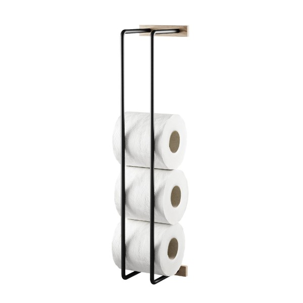Wieszak na papier toaletowy Bathroom, dąb naturalny - EKTA Living
