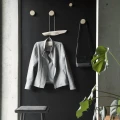 Wieszak pojedynczy drewniany Wood Knot Ø7, dąb olejowany, 2 szt - EKTA Living