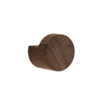 Wieszak pojedynczy drewniany Wood Knot Ø3.5, dąb wędzony, 2 szt - EKTA Living