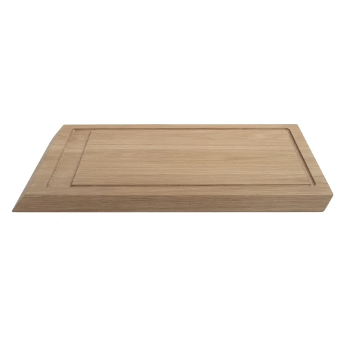 Deska do krojenia z rowkami 35x52, dębowa - EKTA Living