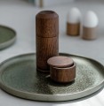 Pojemnik na sól Salt Me, dąb wędzony - EKTA Living