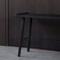 Ławeczka drewniana Scala 81, dąb czarny - EKTA Living