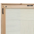 Obraz dekoracyjny tekstylny z ręcznie wykonaną plecionką Tissia Beige 50x70 - Atmosphera