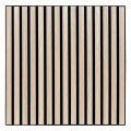 Lamele ścienne MDF na filcu akustycznym Colva 60x60, efekt jasnego dębu - Atmosphera