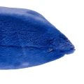 Niebieska poduszka futrzana Indigo 45x45 - Atmosphera