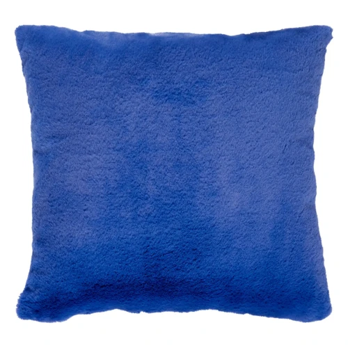 Niebieska poduszka futrzana Indigo 45x45 - Atmosphera