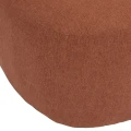 Mały fotel tapicerowany Leone, terracotta - Atmosphera