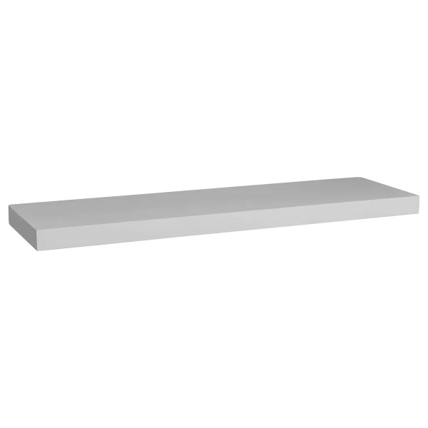 Prosta półka ścienna Fixy 80 cm, biała - 5five