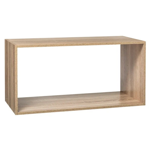 Półka prostokątna Mix 69x32x34, efekt drewna - 5five
