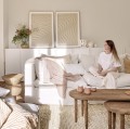 Dekoracja ścienna La Marée Basse N3 120x80, beżowa - Pomax
