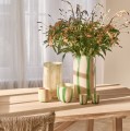Szklane świeczniki kolorowe Cannes Fresh Green Ø7, 2 szt - Pomax