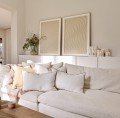Białe lampiony na tealighty, ceramiczne Cadiz 11, 2 szt – Pomax
