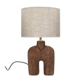 Lampa stołowa drewniana Lampedusa 49 - Pomax