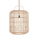 Abażur rattanowy, do lamp wiszących Bozelo 60 - Bazar Bizar